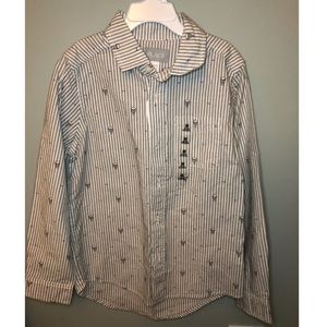 Boy button up shirt